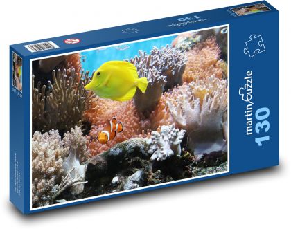 Ornamental Fish - Puzzle 130 pieces, size 28.7x20 cm 