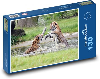 Tiger - Wildkatze - Puzzle - 130 Teile
