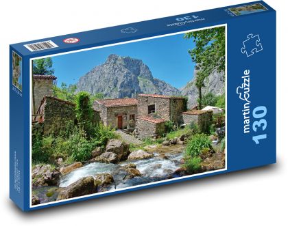 Španielsko - Astúria - Puzzle 130 dielikov, rozmer 28,7x20 cm 