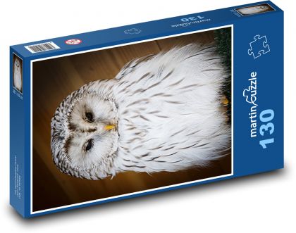 Schneeeule - Puzzle - 130 Teile