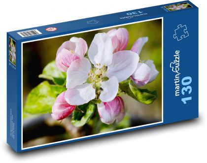 Apple blossom - Puzzle 130 pieces, size 28.7x20 cm 
