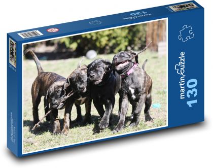 Dogs - Dogs - Puzzle 130 pieces, size 28.7x20 cm 