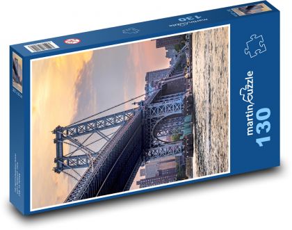 Williamsburg Bridge - New York - Puzzle - 130 Teile