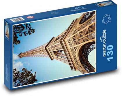Eiffelova věž - Francie - puzzle 130 dílků