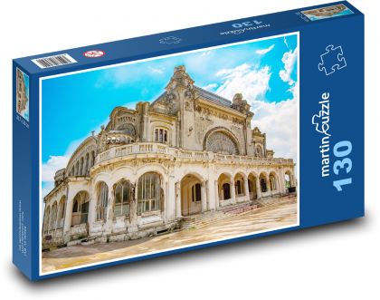Rumunia - opuszczone kasyno - Puzzle 130 elementów, rozmiar 28,7x20 cm