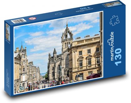 Scotland - Edinburgh - Puzzle 130 pieces, size 28.7x20 cm 