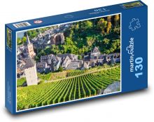 Německo - Bacharach Puzzle 130 - 28,7x20 cm