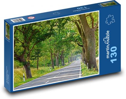 Straße - Allee - Puzzle - 130 Teile