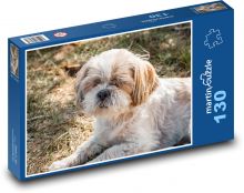 Hund - Shih tzu Puzzle 130 Teile - 28,7x20 cm