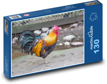 Farma - Kohút - Puzzle 130 dielikov, rozmer 28,7x20 cm 