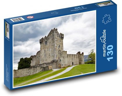 Killarney National Park - hrad, Irsko - Puzzle 130 dílků, rozměr 28,7x20 cm