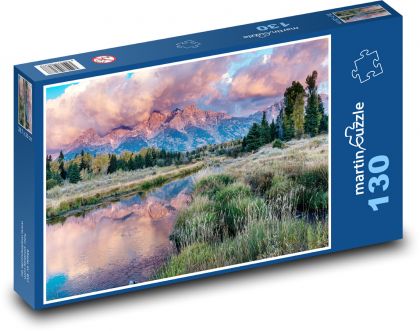 Nature - mountains - Puzzle 130 pieces, size 28.7x20 cm 