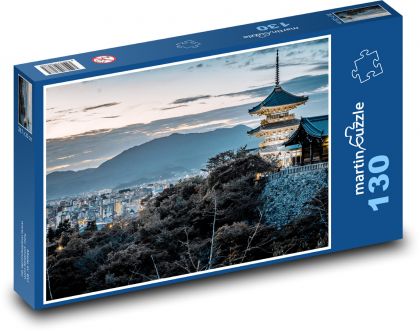 Kyoto - Japan - Puzzle 130 pieces, size 28.7x20 cm 