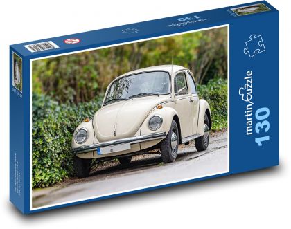 Beetle - Auto - Puzzle 130 pieces, size 28.7x20 cm 