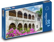 Santo Domingo - palác Puzzle 130 dílků - 28,7 x 20 cm