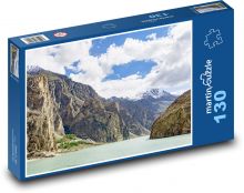 Jazero - Pakistan Puzzle 130 dielikov - 28,7 x 20 cm 