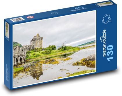 Hrad - Skotsko - puzzle 130 dílků