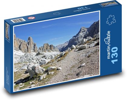 Hory - Dolomity - puzzle 130 dílků