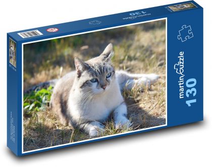 Streunende Katze - Puzzle - 130 Teile