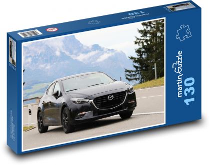 Car - hatchback - Puzzle 130 pieces, size 28.7x20 cm 