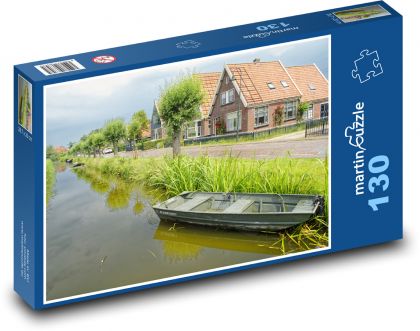 Water Channel - Puzzle 130 pieces, size 28.7x20 cm 