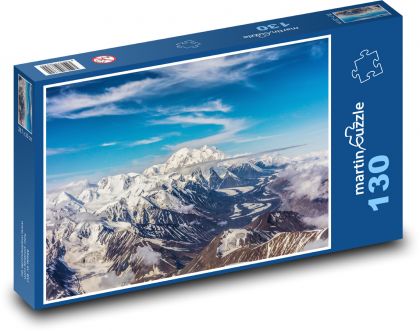 Aljaška - ledovec - puzzle 130 dílků