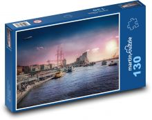 Nemecko - Hamburg Puzzle 130 dielikov - 28,7 x 20 cm