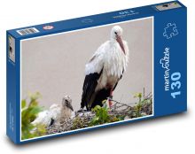 Bocian - Hniezdo Puzzle 130 dielikov - 28,7 x 20 cm 