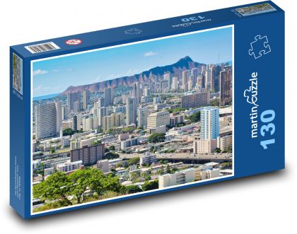 Honolulu - Waikiki - Puzzle - 130 Teile
