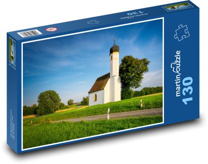 Church - Bavaria - Puzzle 130 pieces, size 28.7x20 cm 