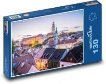 Český Krumlov Puzzle 130 dílků - 28,7 x 20 cm