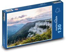 Švajčiarsko - príroda Puzzle 130 dielikov - 28,7 x 20 cm 