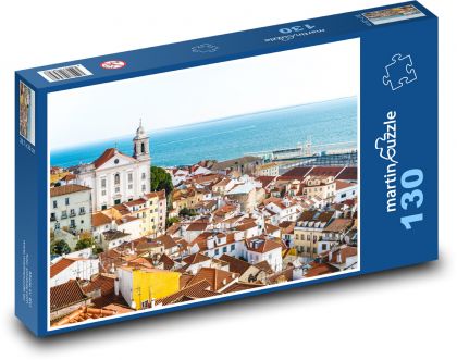 Portugalsko – Lisabon - Puzzle 130 dielikov, rozmer 28,7x20 cm 