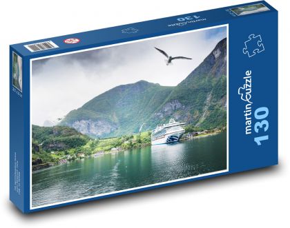 Norwegen - Fjorde - Puzzle - 130 Teile