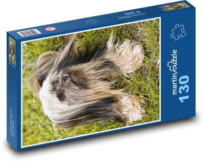 Pies - zwierzę domowe - Puzzle 130 elementów, rozmiar 28,7x20 cm