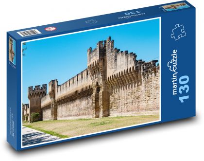 Provence - městská věž, Francie - puzzle 130 dílků