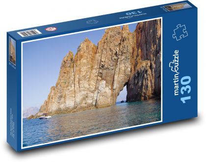 Korsika - Felsen - Puzzle - 130 Teile