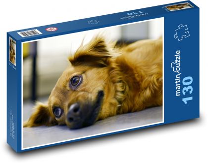 Süßer Hund - Puzzle - 130 Teile