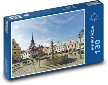 Pelhřimov - Česká republika - Puzzle 130 dílků, rozměr 28,7x20 cm