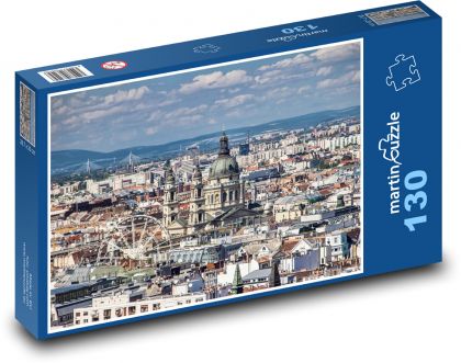 Budapest - Hungary - Puzzle 130 pieces, size 28.7x20 cm 