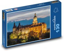 Hrad Wałbrzych Puzzle 130 dílků - 28,7 x 20 cm