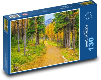 Podzimní příroda - Puzzle 130 dílků, rozměr 28,7x20 cm