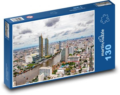 Město - Bangkok - puzzle 130 dílků