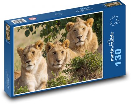 Löwe - Tier - Puzzle - 130 Teile