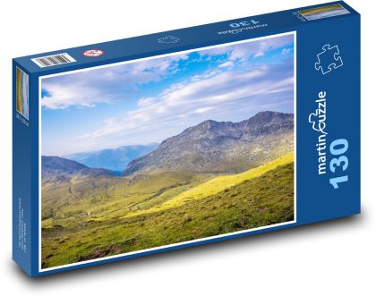 Mountain Landscape - Puzzle 130 pieces, size 28.7x20 cm 
