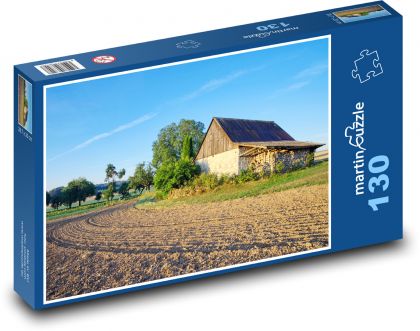 Agriculture - barn - Puzzle 130 pieces, size 28.7x20 cm 