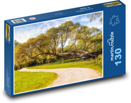 Park - nature - Puzzle 130 pieces, size 28.7x20 cm 