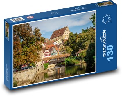 Niemcy - Schwäbisch Hall - Puzzle 130 elementów, rozmiar 28,7x20 cm