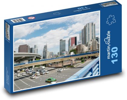 Japonsko - Tokio - Puzzle 130 dielikov, rozmer 28,7x20 cm 
