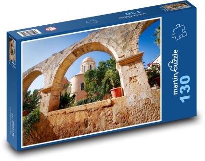 Kréta - starobylá - Puzzle 130 dielikov, rozmer 28,7x20 cm 